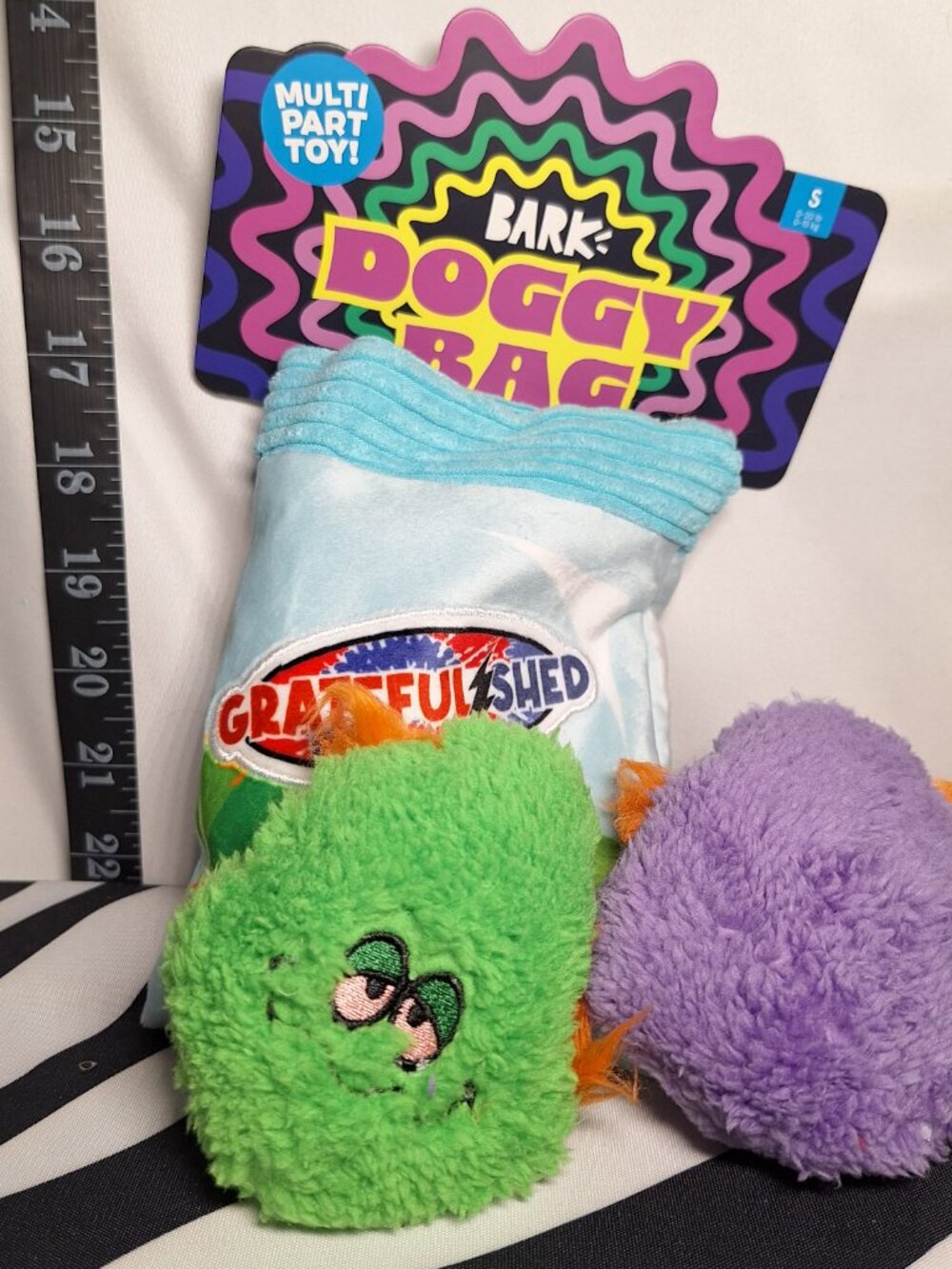 NWT Bark Doggy Bag Dog Toy S